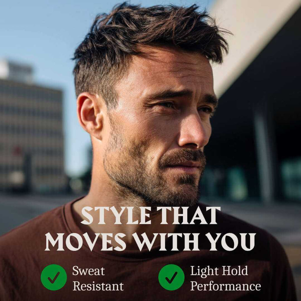 Haarstyling-Puder für Herren – Leichter Halt – Vanille