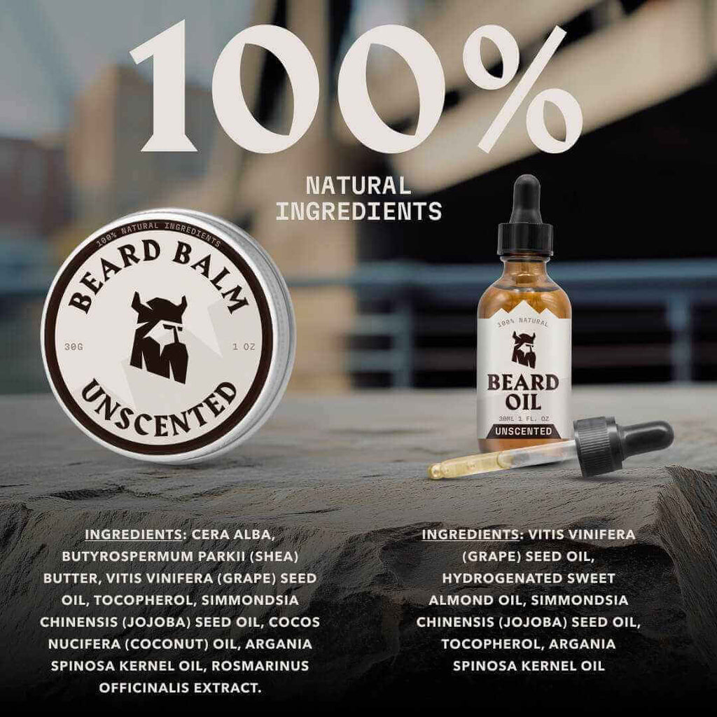 Bartöl und Balsam – Ohne Duft
