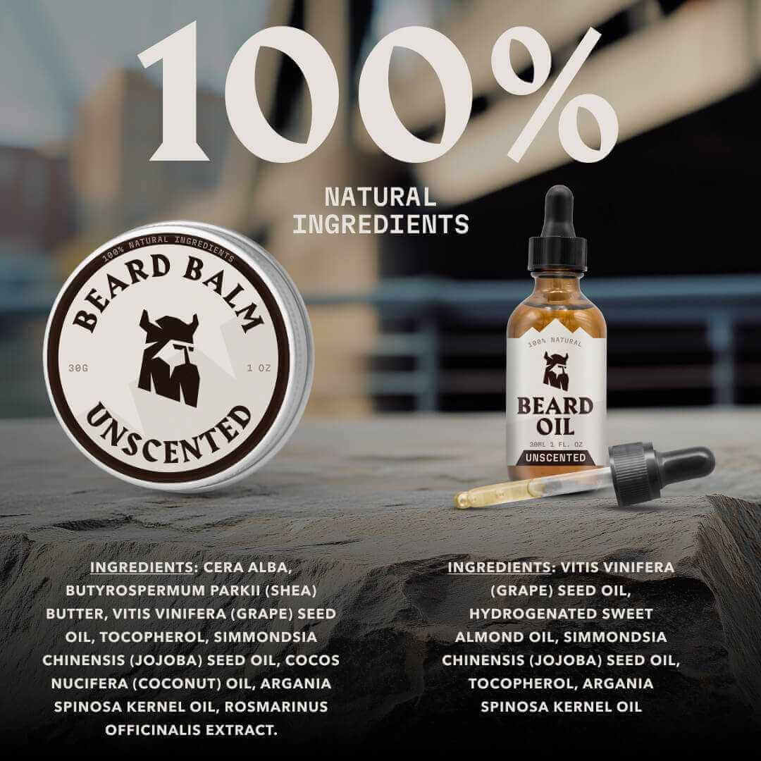 Bartöl und Balsam – Ohne Duft