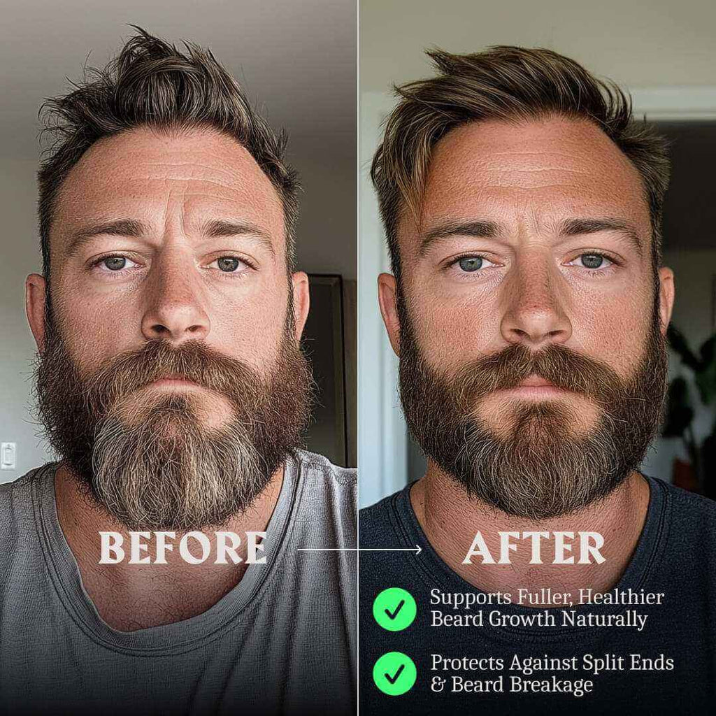 Bartwuchsöl Biotin für Herren – Ohne Duftstoffe