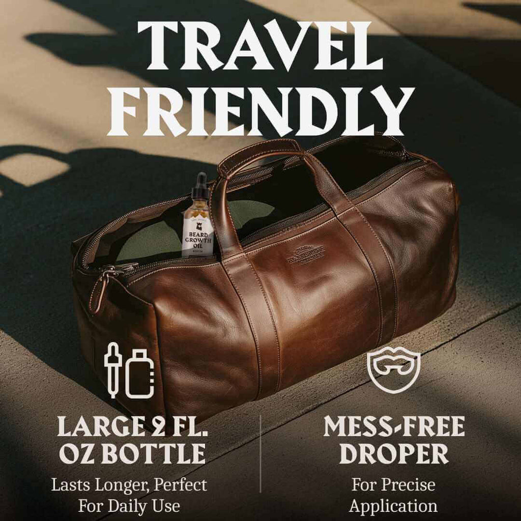 Bartwuchsöl Biotin für Herren – Ohne Duftstoffe