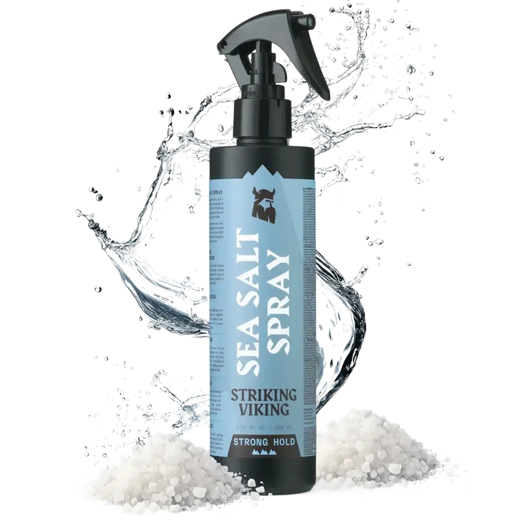 Sea Salt Spray bottle with water splash