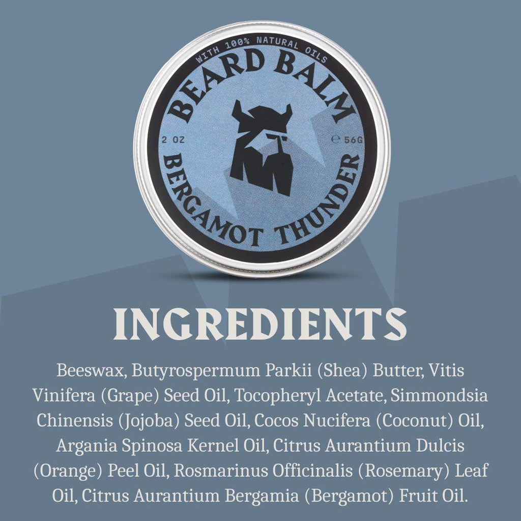 Bartbalsam – Bergamotte Thunder