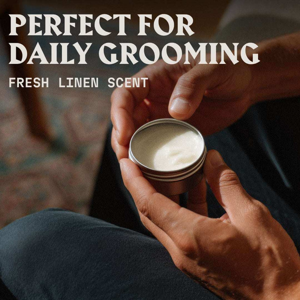 Perfect for Daily Grooming' and 'Fresh Linen Scent