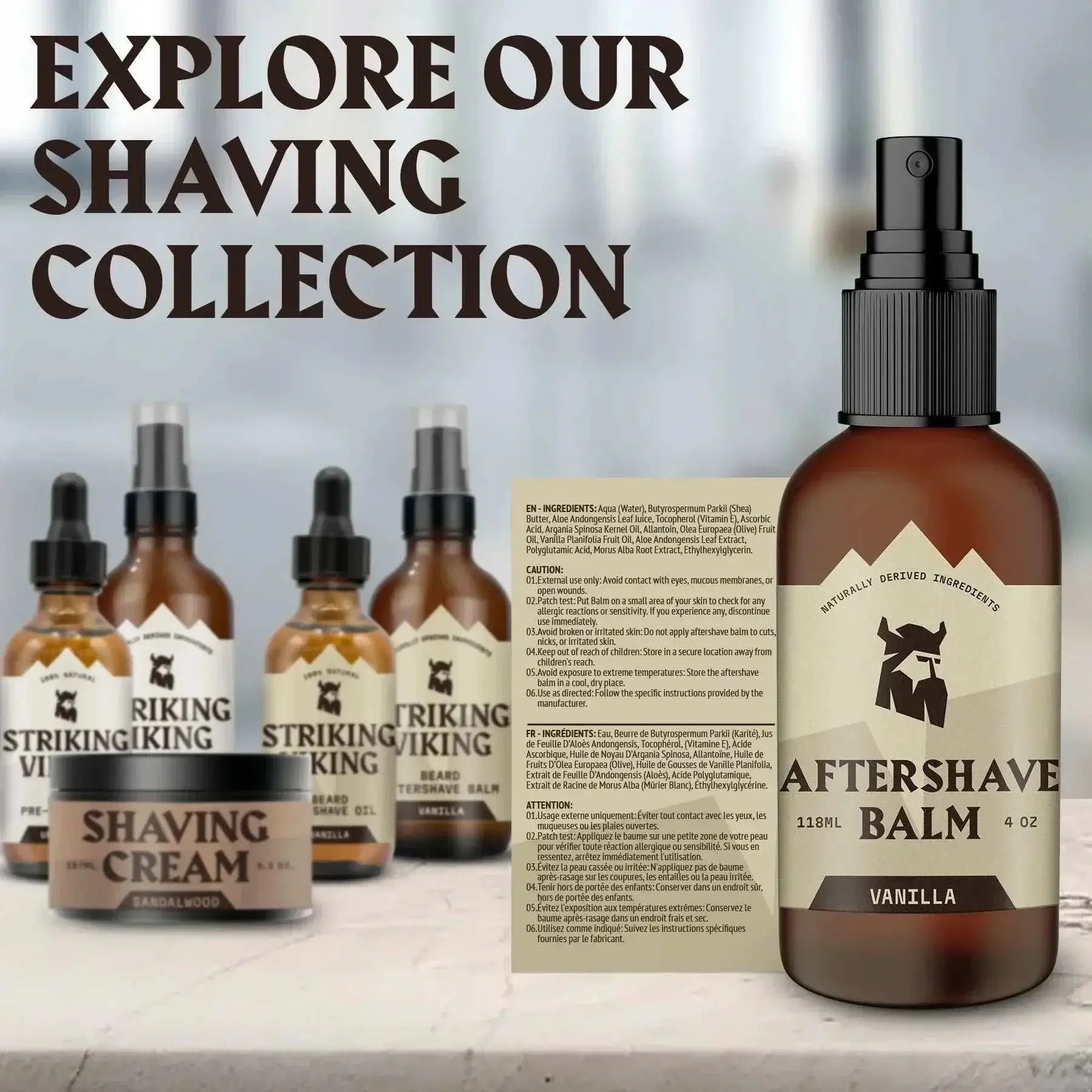 After Shave Balsam für Herren – Vanille