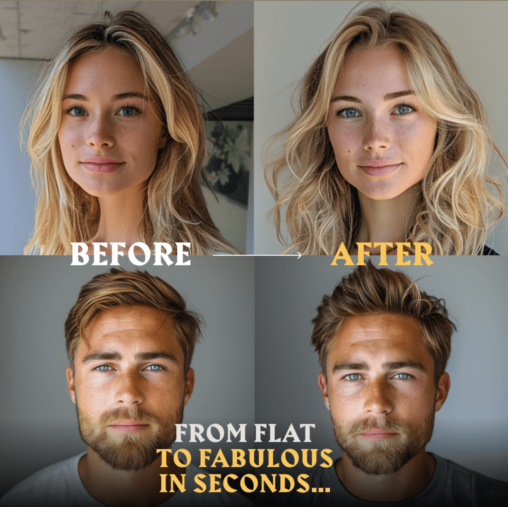 Meersalz Haarspray – Starker Halt – Zitrus