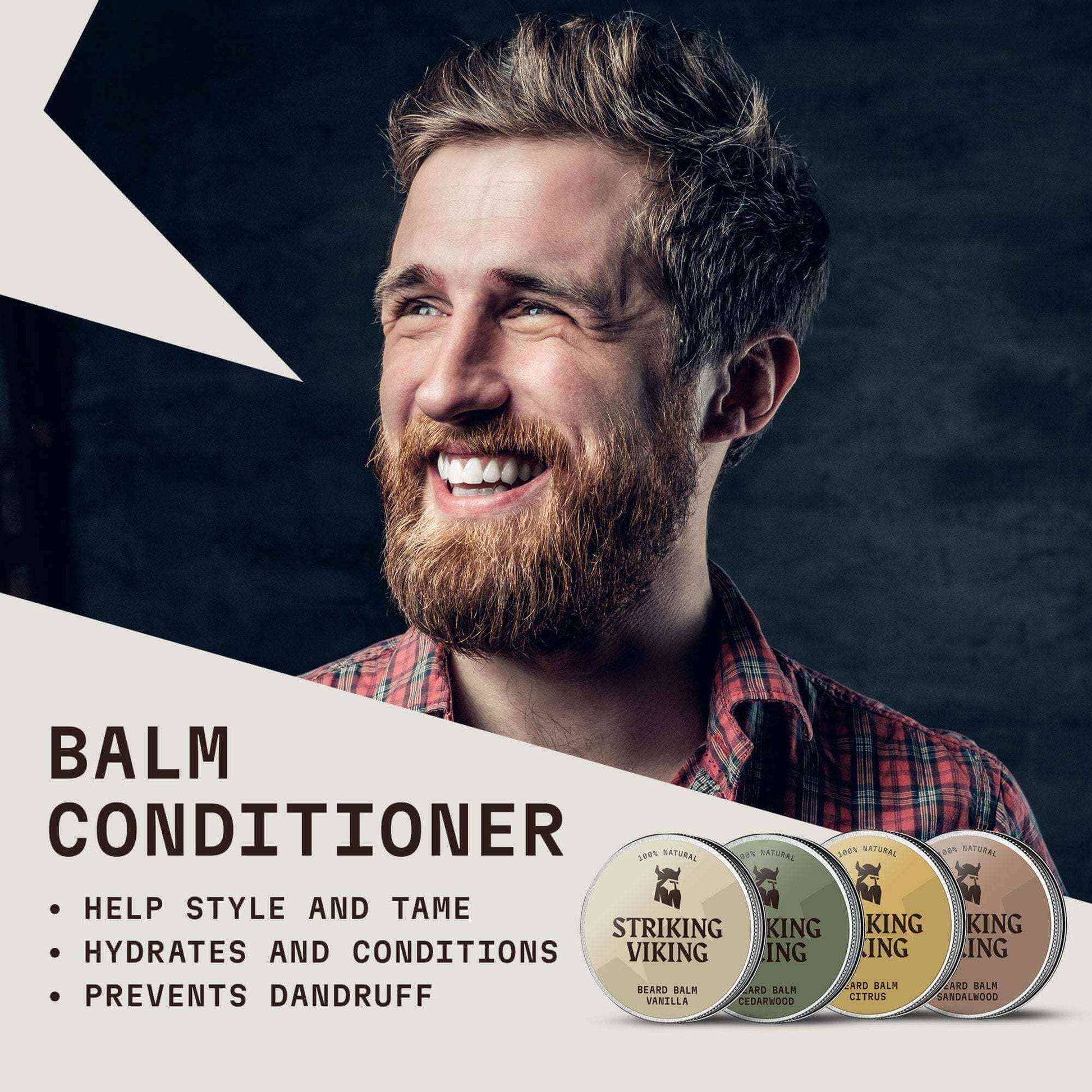 Striking Viking balm conditioners
