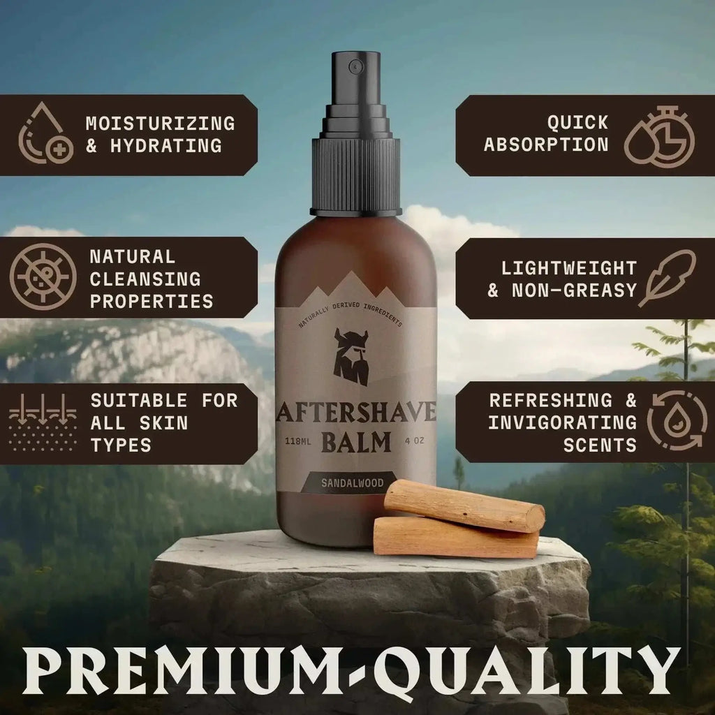 After Shave Balsam für Herren – Sandelholz