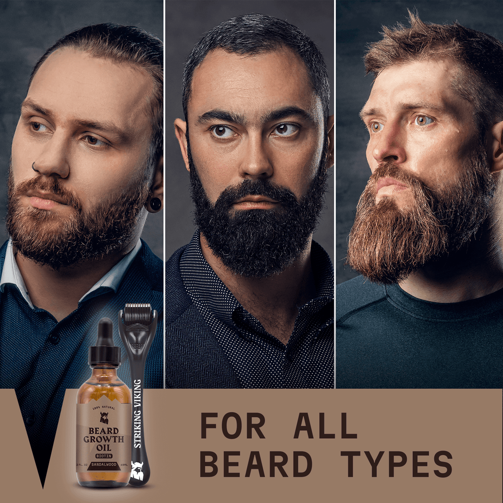 Bartwuchs-Set – Sandelholz